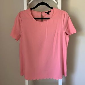 Banana Republic Scalloped Shirt